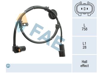 Abs Sensörü Ön Sol MAHER 12390  956711C000 95671-1C000