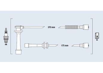 Buji Kablosu  PARTS-MALL PEB-E55  273503X100 273503X200 134123 K01318160A 0K013 18160 A K01318160B 0K013 18160 B 27350 3X100 27350 3X200