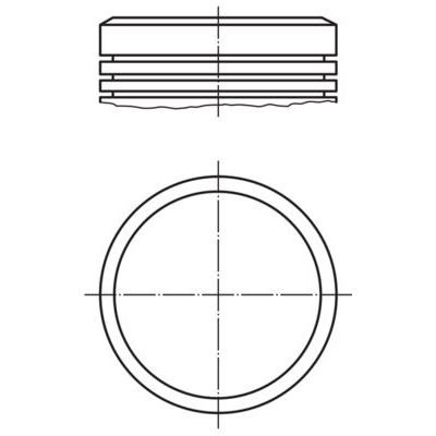 Piston (79.00MM-0.50)  MAHLE 040 04 01