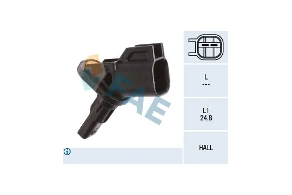 Abs Sensörü Ön Sağ veya Sol Ford Kuga (CBV)(2008->)  FAE 78180