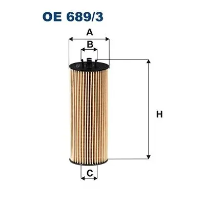 Yağ Filtresi  Lancia Thema (405)(2011->)  FILTRON OE 689/3