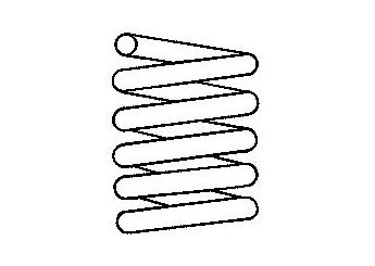 Helezon Yayı Arka OTOZONE HYA3003  95AB5560DC 1009285 1019726 95AB-5560-DC 96AG5560BA 96AG-5560-BA