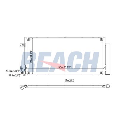 Klima Radyatörü  Opel Combo D (10.2011->)  KRAFTVOLL 08060262