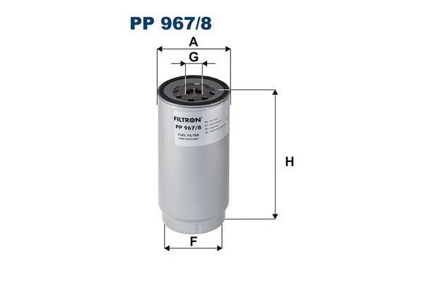 Yakıt Filtresi  FILTRON PP 967/8