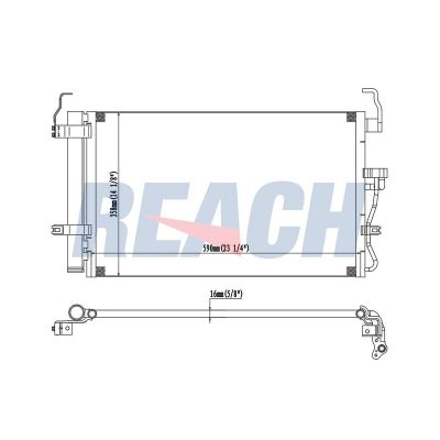 Klima Radyatörü  VALEO 814264