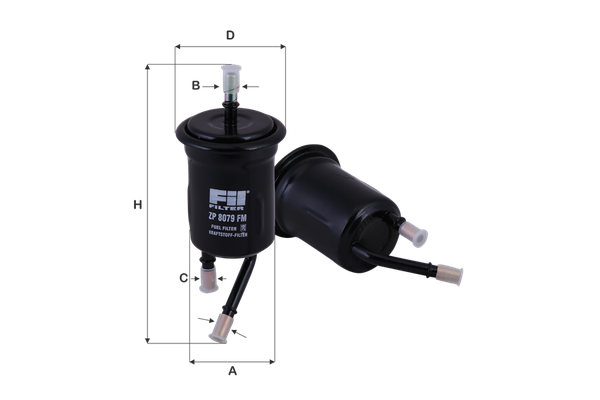 Yakıt Filtresi  Kia Rio (BC)(2000->)  FIL FILTRE ZP 8079 FM