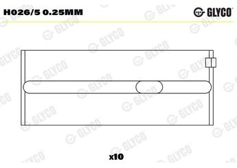 Ana Yatak (0.25)  KOLBENSCHMIDT 87420610  87420610