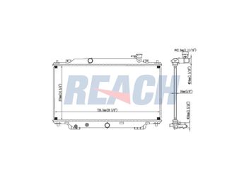 Su Radyatörü  RADISEN RR 68555  PE2015200 RR68555