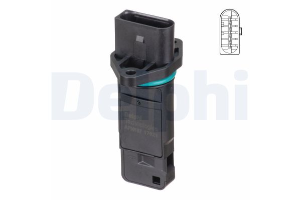 Hava Debimetresi  Volkswagen Phaeton (3D2/3D8)(05.2002->2007)  DELPHI AF10157-12B1