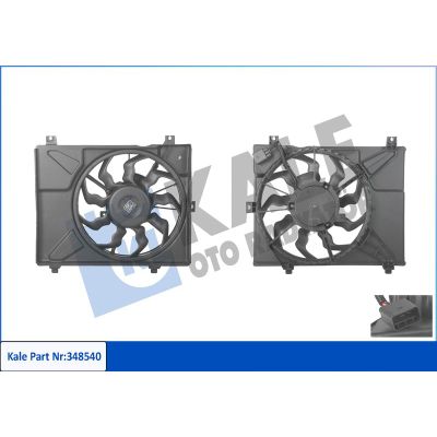 Radyatör Fan ve Motoru  MAHER 04950