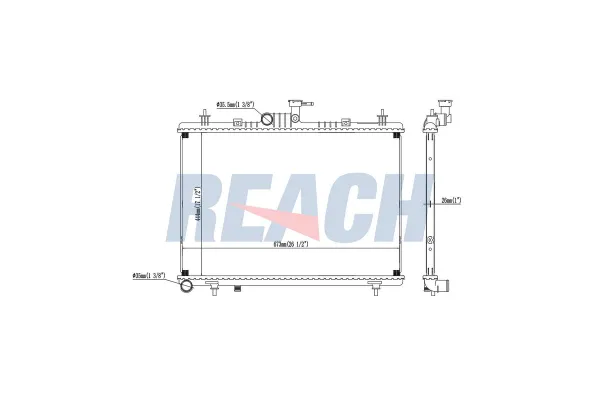 Su Radyatörü  Renault Koleos (03.2008->)  ORİS BHY526016