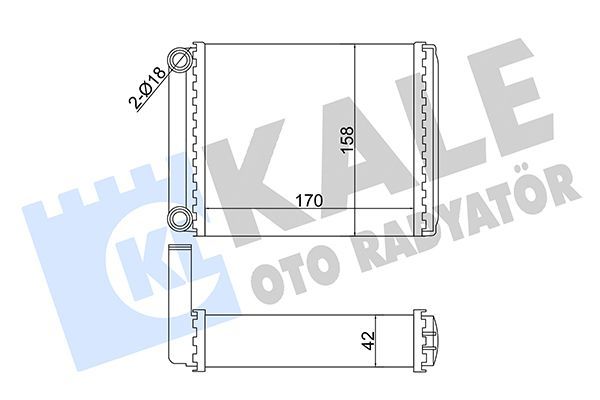 Kalorifer Radyatörü  KALE 358585