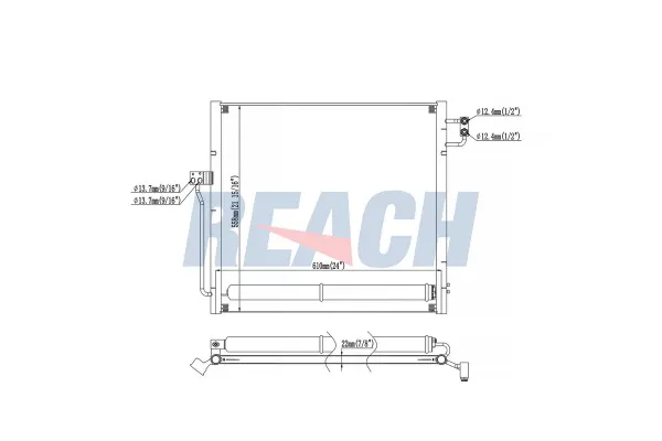 Klima Radyatörü  Mercedes GLS -Serisi (BM 166)(11.2015->)  ORİS CME737018