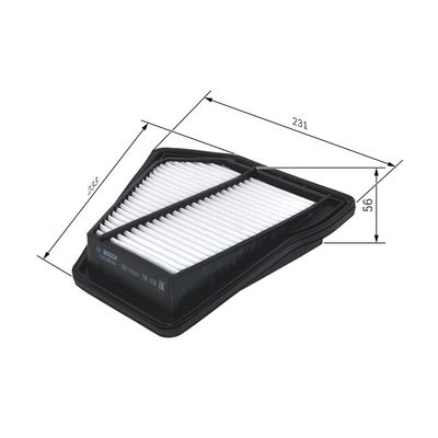 Hava Filtresi  BOSCH F 026 400 494