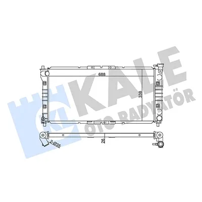 Su Radyatörü  KALE 359600