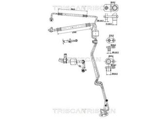 Klima Hortumu  PSA ORJINAL 6460CX  6460CX 6460.CX