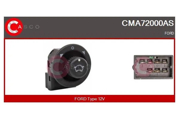 Ayna Kumanda Düğmesi  Ford Puma (CCE)(06.1997->)  ZEGEN ZSW1176