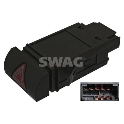 Dörtlü Flaşör Düğmesi  SWAG 30 10 0405