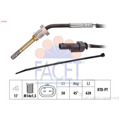 Egzoz Sıcaklık Sensörü  OPEL ORJINAL 55495556