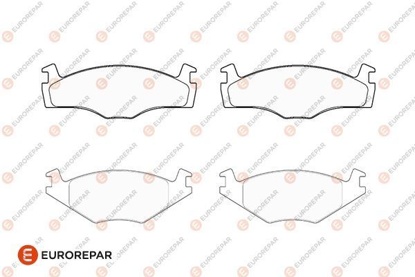 Fren Disk Balata Ön Volkswagen Polo II 2F (801/803)(10.1990->1994)  EUROREPAR 1686276580