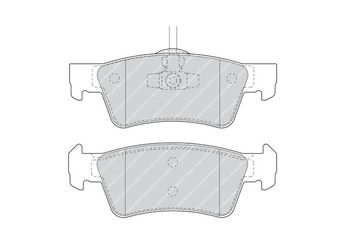 Fren Disk Balata Arka FERODO FDB1460  7L6698451 7L6 698 451 7L6698451C