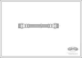 Fren Hortumu Arka Sağ veya Sol CAVO C901 392A  46535901
