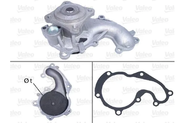 Devirdaim Su Pompası  Ford Focus 3/4/5 Kapı (CAP)(08.2004->)  VALEO 506641