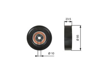 Vantilatör Kayış Gergi Rulmanı  GATES T36274  1753077 91174496 1753077E00