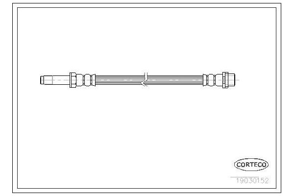 Fren Hortumu Ön Sağ veya Sol ASPART 3HOS1430