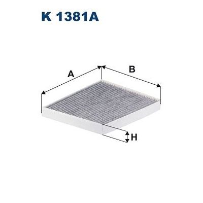 Polen Filtresi  Kia Sorento (UM)(01.2015->)  FILTRON K 1381A