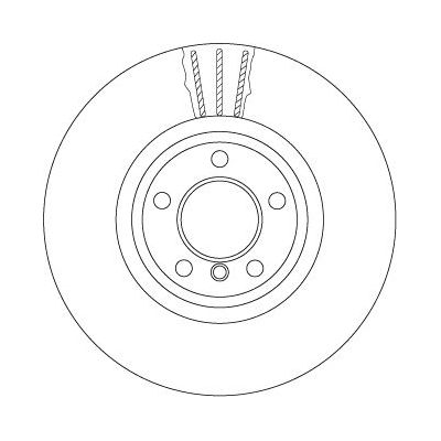 Fren Disk Ayna Ön Sağ ve Sol BMW M5 Serisi (F10)(2011->)  TRW DF6615S