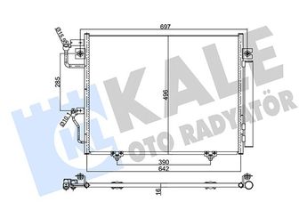 Klima Radyatörü  KALE 350635  7812A156