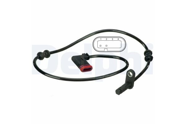 Abs Sensörü Arka Sağ veya Sol Mercedes E -Serisi S.Wagon (BM 212)(08.2009->)  DELPHI SS20502