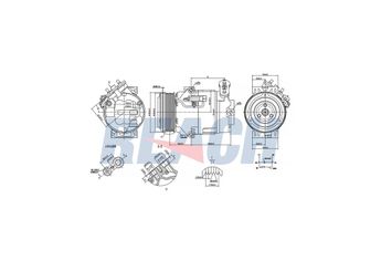 Klima Kompresörü  OPEL ORJINAL 95516514  95516514 13124751 13297443 1854184 1854189 1854282 1854398 1854419 1854441 1854529 6854056 6854097 6854133 93168630 93169376 93190259 93196860 95509813 95515264 95517235 R1580057 R1580072