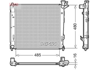 Su Radyatörü  DENSO DRM41008  DRM41008 253102Y000 253102Y001