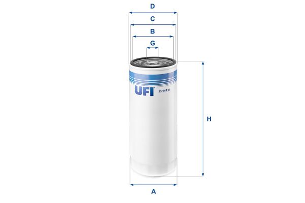 Yağ Filtresi  UFI 23.144.01