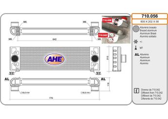 Turbo Radyatörü  APD 45520072  8C169L440CA 1822177