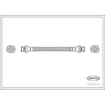 Fren Hortumu Ön Sağ veya Sol CAVO C901 586A