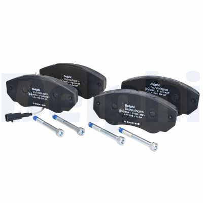 Fren Disk Balata Ön Citroen Jumper P.Van (Genis Hacim)(01.2002->)  DELPHI LP1750