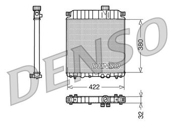Su Radyatörü  DENSO DRM07031  DRM07031 133033