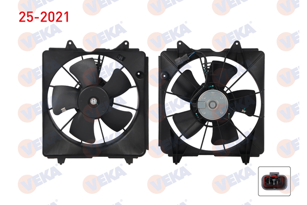 Radyatör Fan ve Motoru  VEKA 25-2021