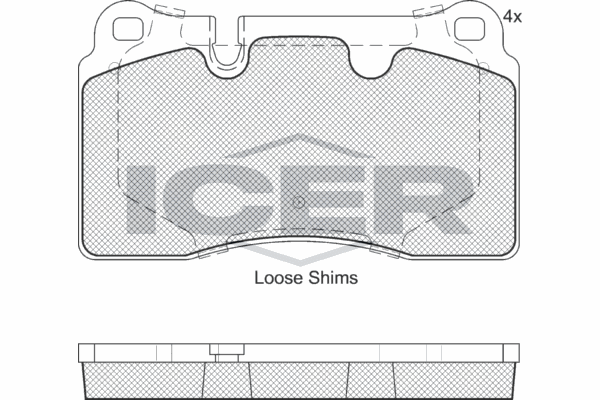 Fren Disk Balata Ön Audi TT Coupe/Roadster (8J3/8J9)(09.2006->)  AYD 60934A