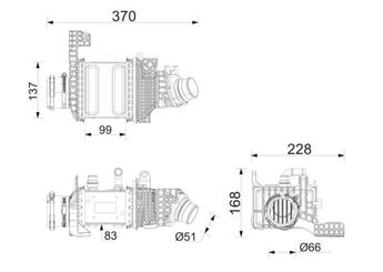 Turbo Radyatörü  MAHLE CI 781 000P  31657812 32249372