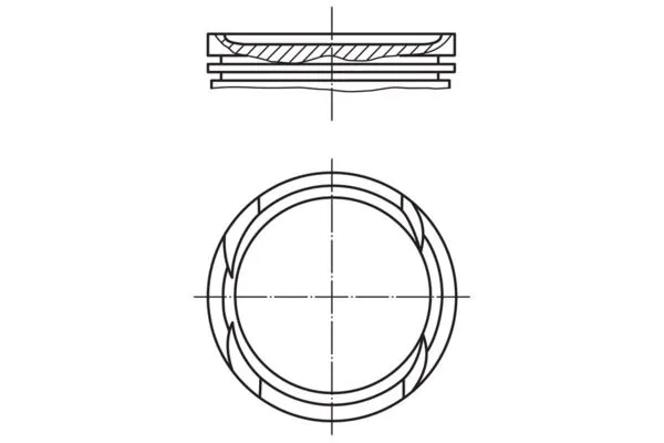 Piston (72.00MM-STD)  GOETZE 87-70682-STD