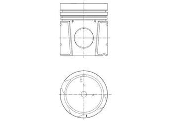 Piston  YENMAK 71-07053-000  1699329 0394080 1746914