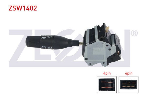 Far Sinyal Kolu  Renault Clio I Faz I / II (B/C57)(01.1991->)  ZEGEN ZSW1402