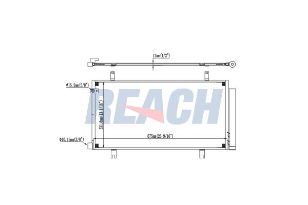 Klima Radyatörü  ORİS CHN071000