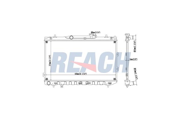 Su Radyatörü  RADISEN RR 66648