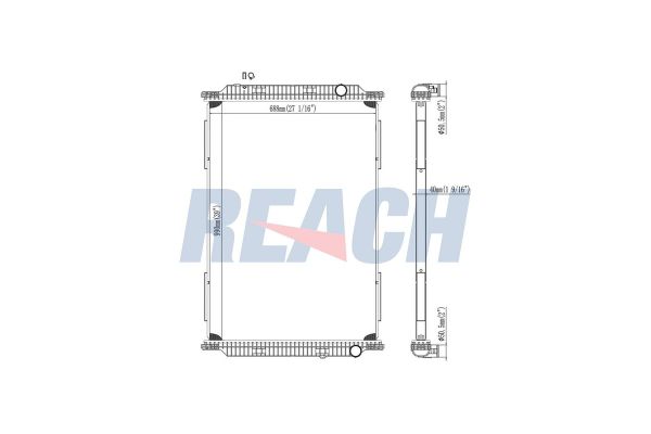 Su Radyatörü  RADISEN RR 637850