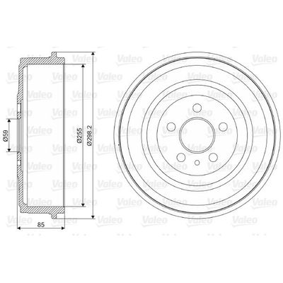 Kampana Arka Sağ veya Sol Land Rover Freelander 1 (LN)(11.2003->)  VALEO 237005
